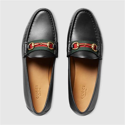 gucci womens black dress loafers|Gucci loafer lowest price.